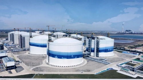 中國海油江蘇鹽城 綠能港 一期擴(kuò)建工程工藝廠主要土建部分施工完成